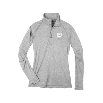 JERSEY QUARTER ZIP: WOMEN