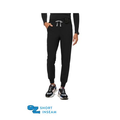 FIGS Tansen™ Jogger Scrub Pants - Black - SHORT